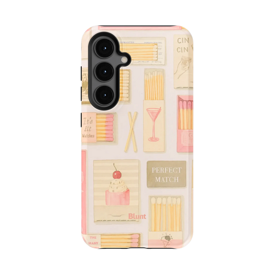 Pink Match Samsung Case
