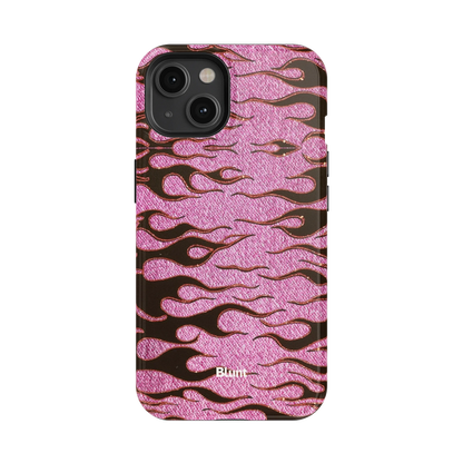 Fuchsia Heat iPhone Case