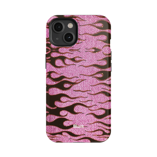 Fuchsia Heat iPhone Case