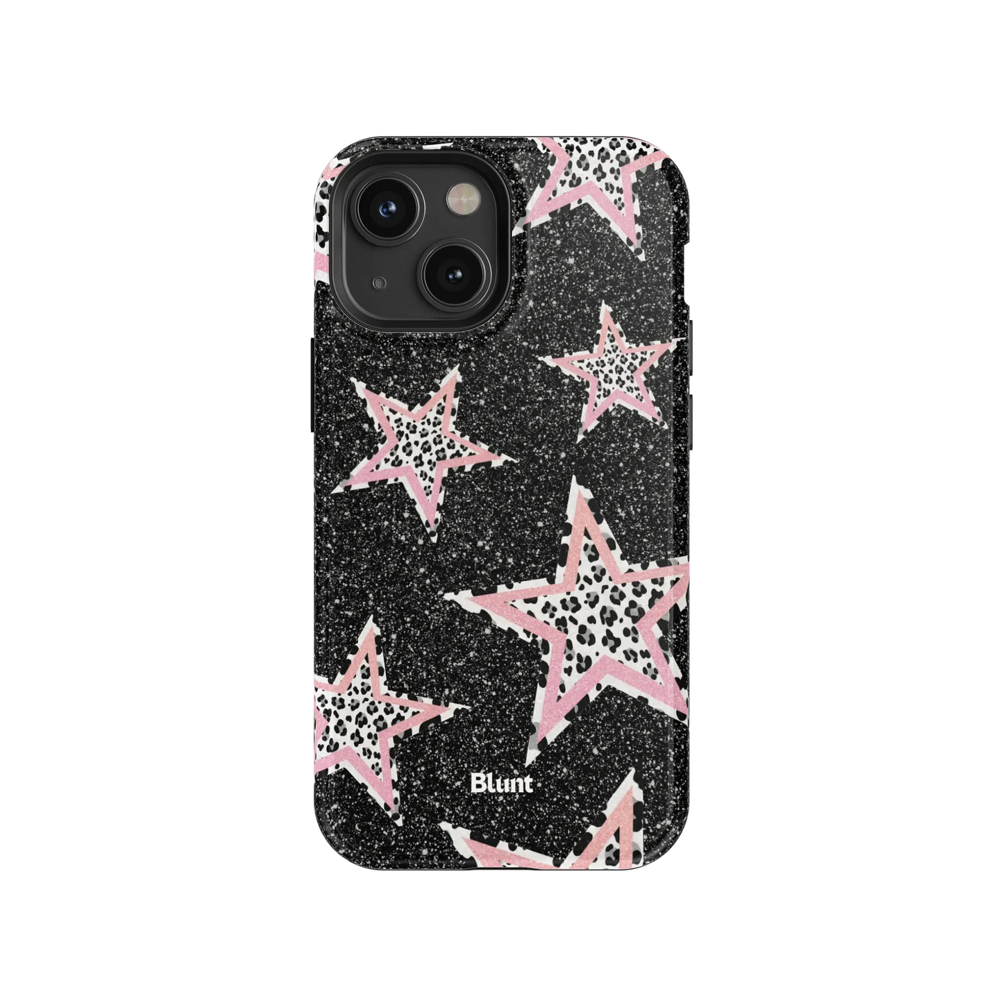 Pink Zebra Stars iPhone Case