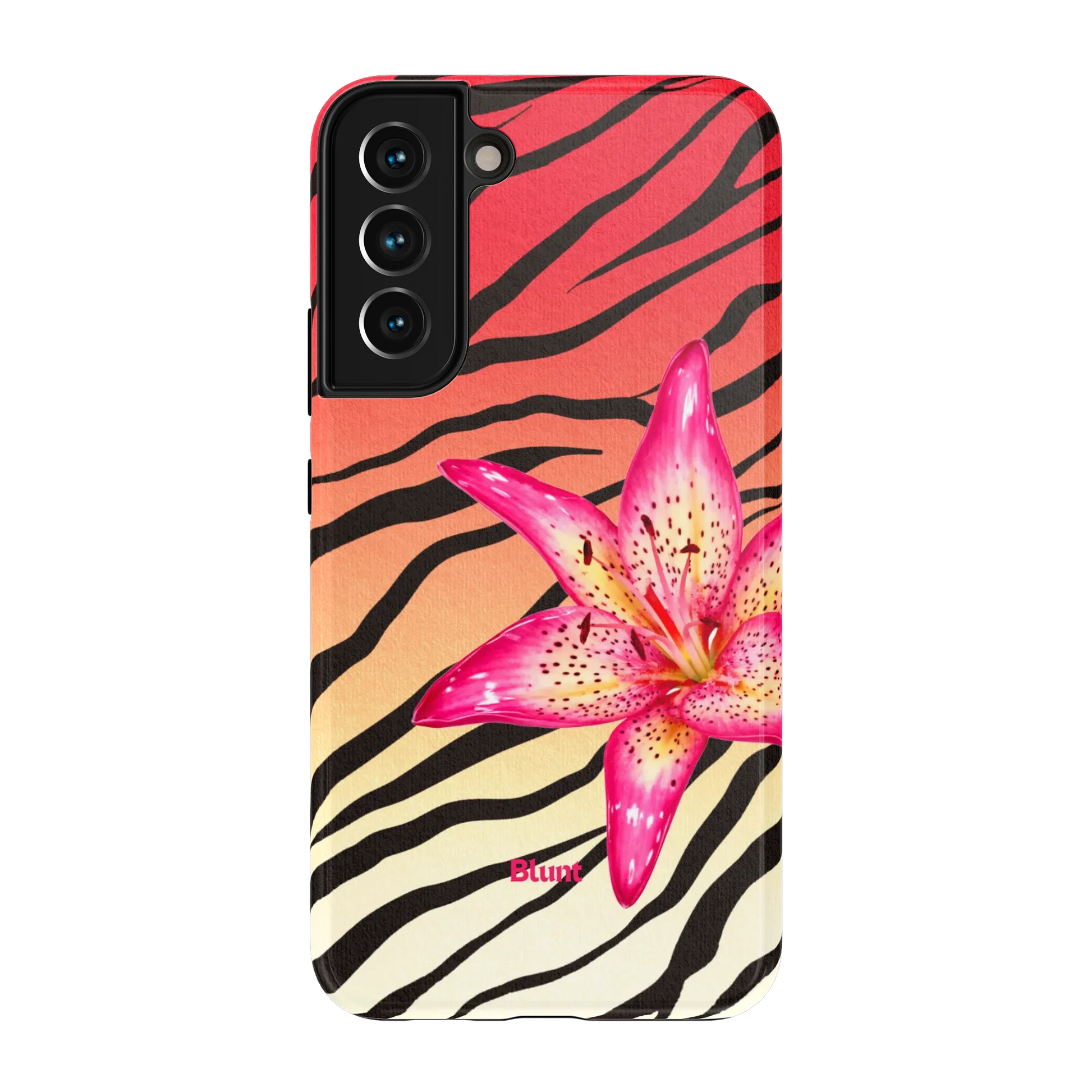 Striped-Lilly-samsung-case-Galaxy S22 Plus-1