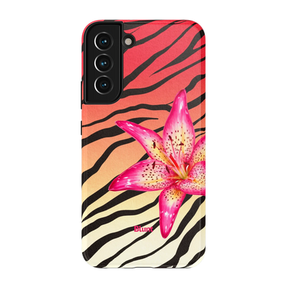 Striped-Lilly-samsung-case-Galaxy S22 Plus-1