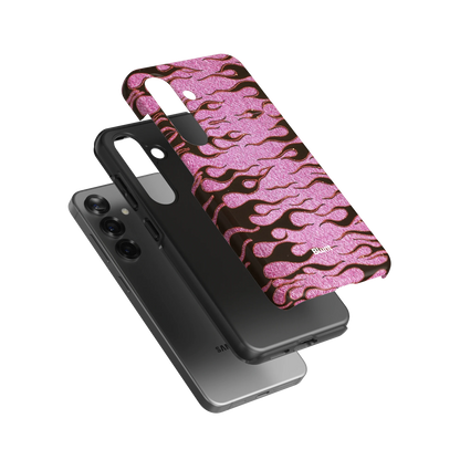 Fuchsia Heat Samsung Case