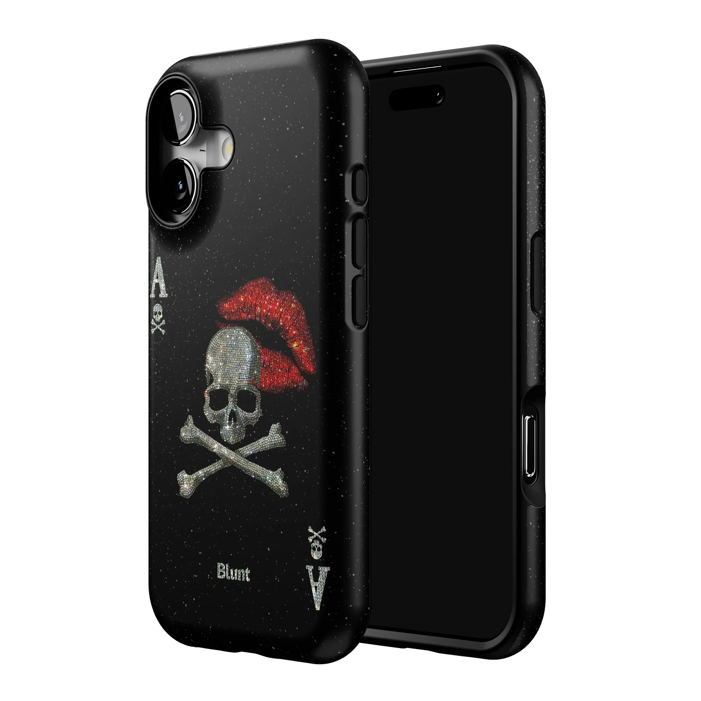 Skull Kiss iPhone Case