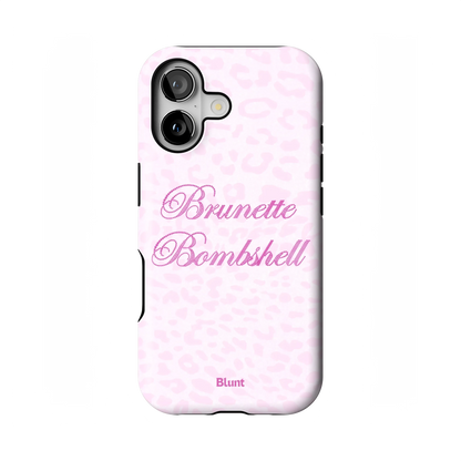 Brunette Bombshell iPhone Case