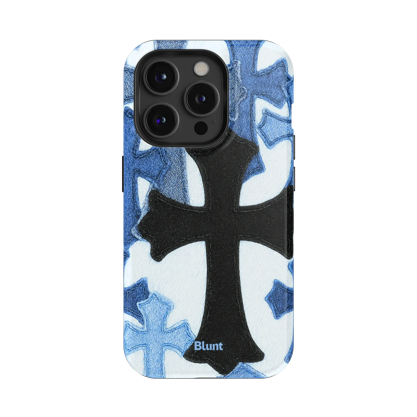 Denim Cross iPhone Case
