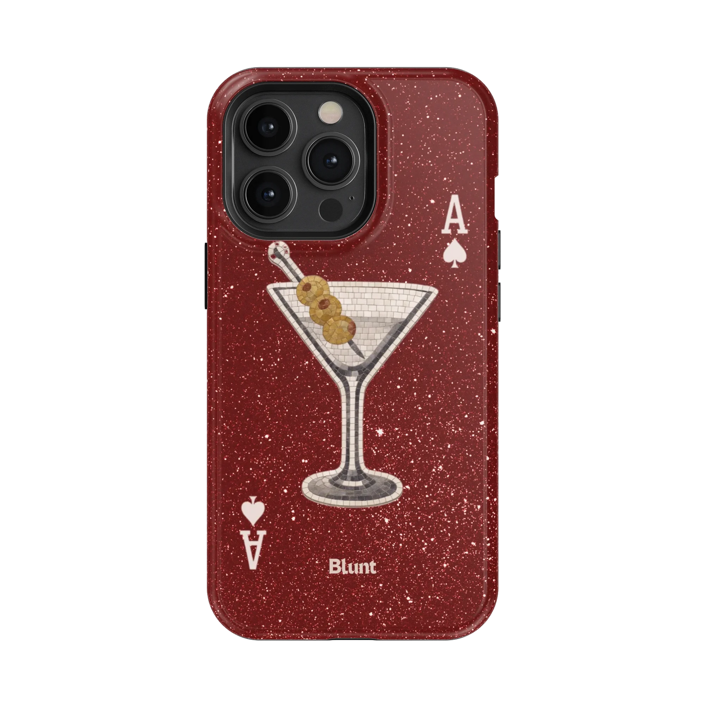 Red Dirty Martini iPhone Case