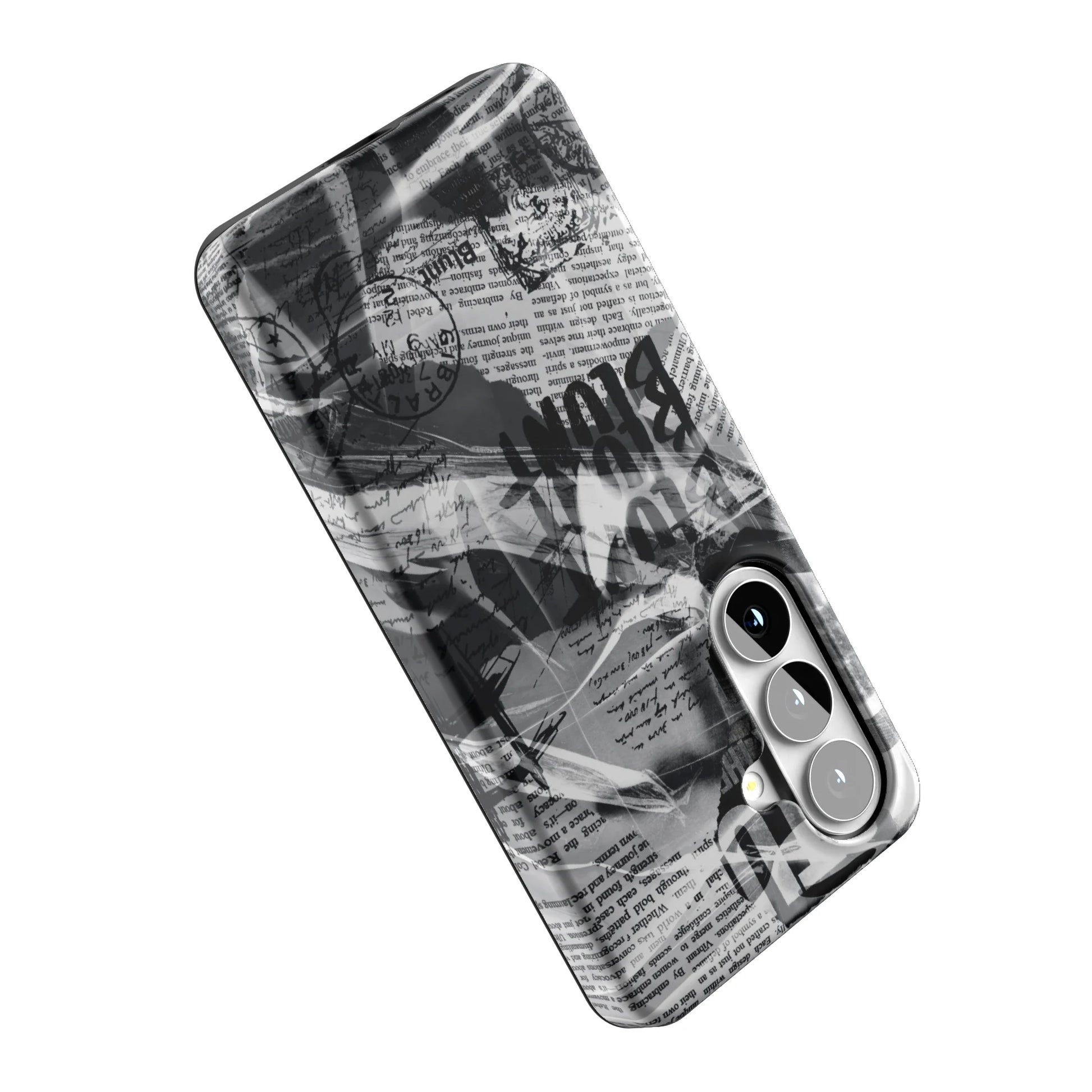 Black-Love-Letter-samsung-case-Galaxy S26-4