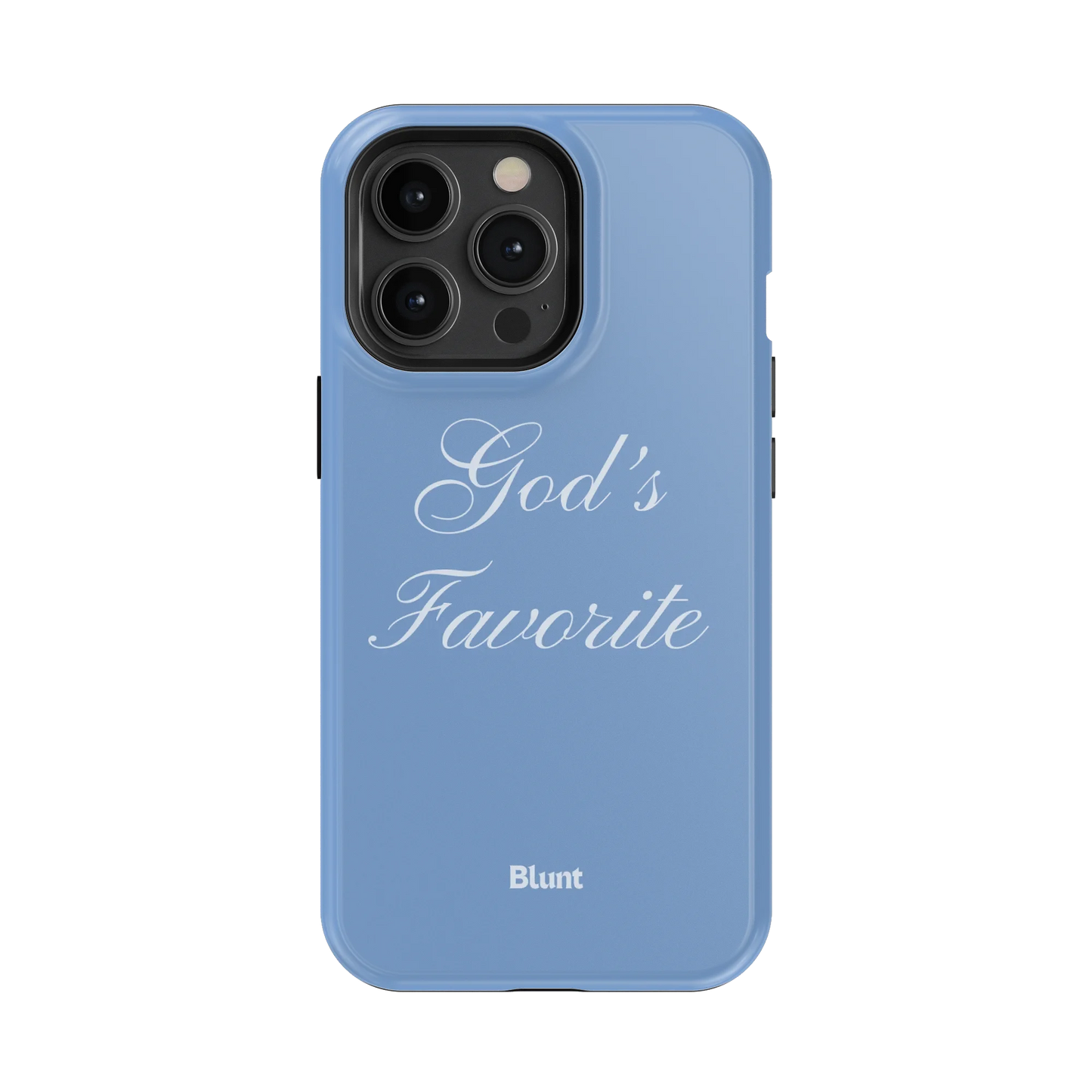 Gods Favorite Blue iPhone Case