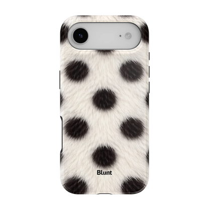 Polka Fuzz iPhone Case