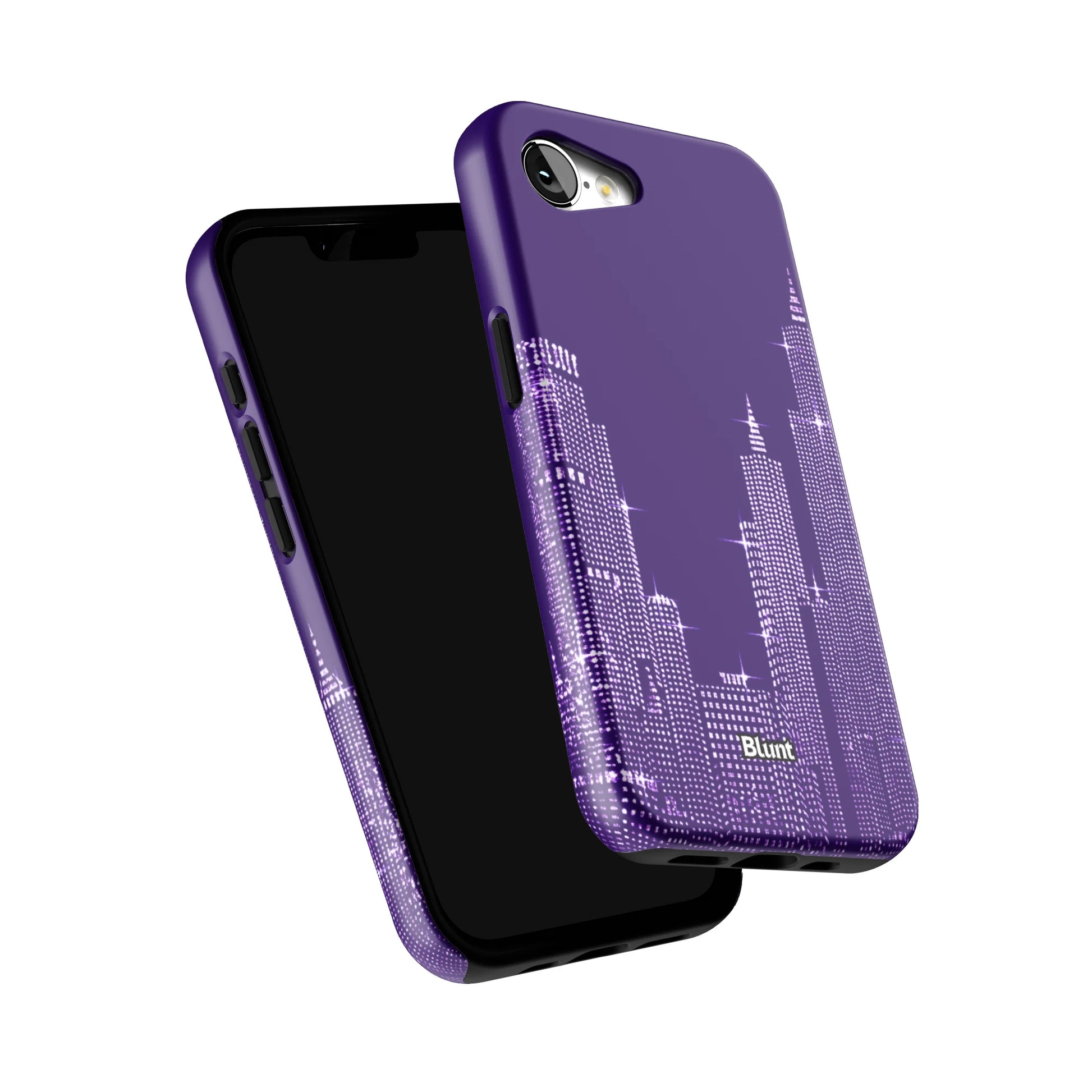 Purple-NYC--SKYELINE-iphone-case-iPhone 16 E-5