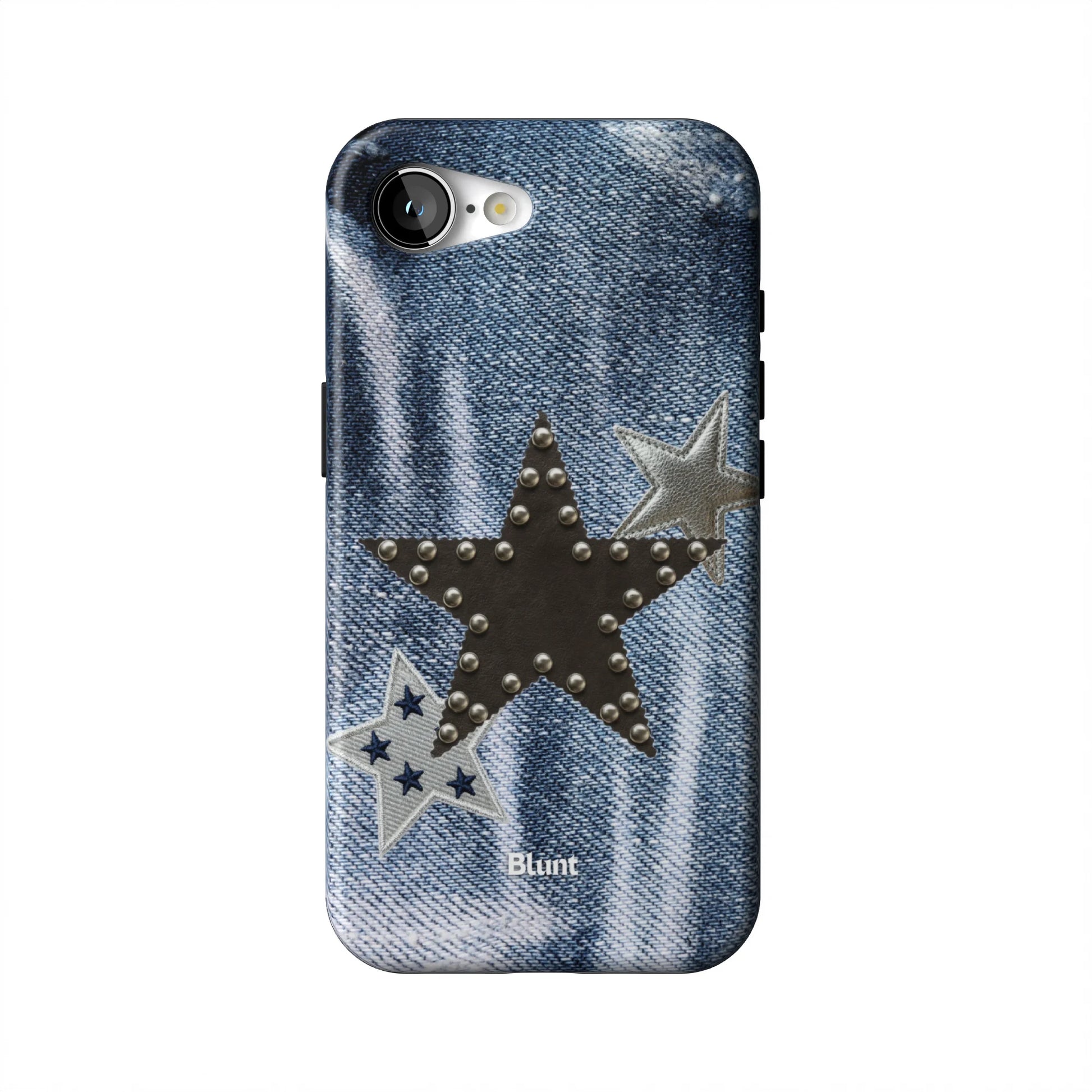 Denim-Starstud-iphone-case-iPhone 17 E-1