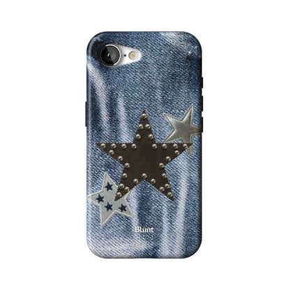 Denim-Starstud-iphone-case-iPhone 17 E-1
