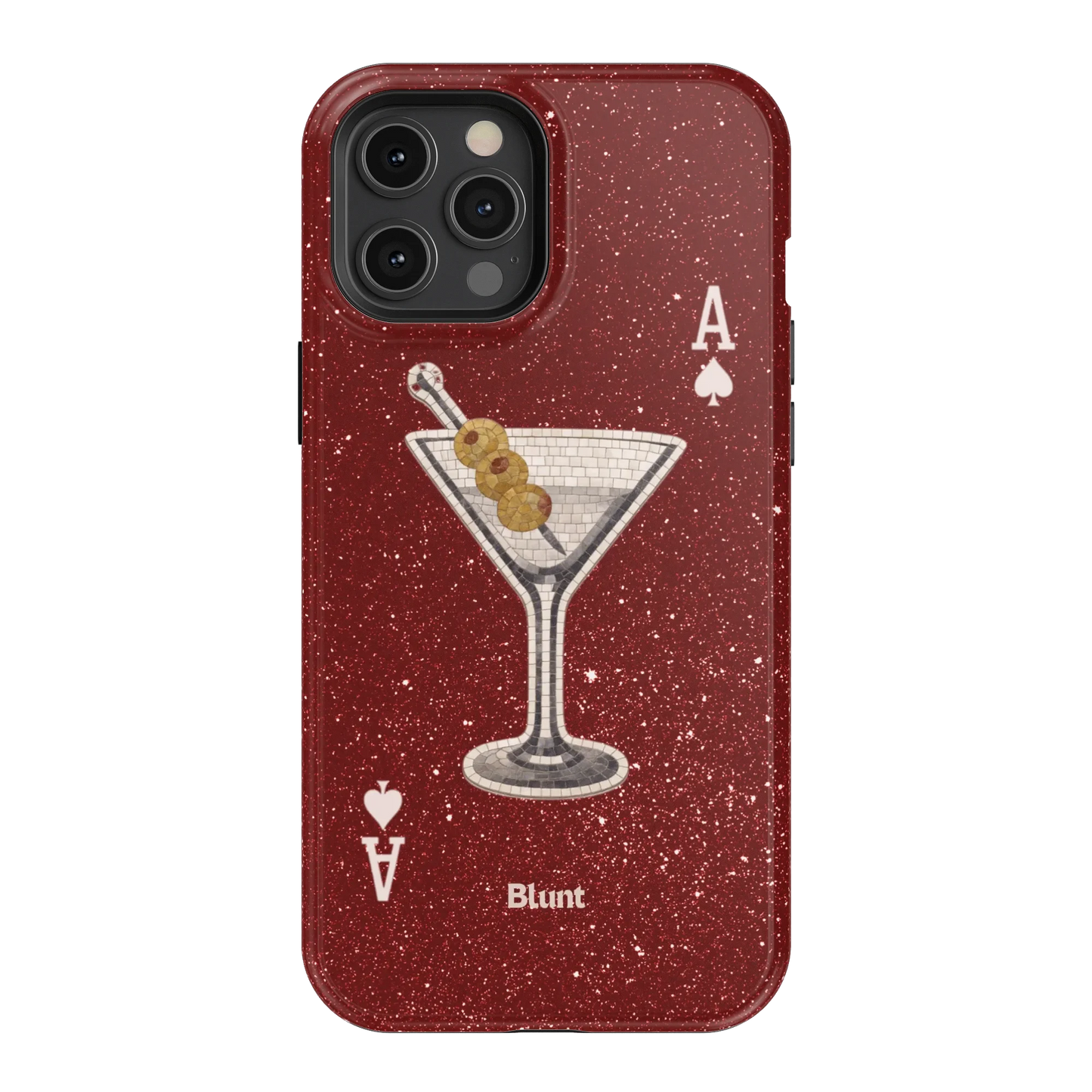 Red Dirty Martini iPhone Case