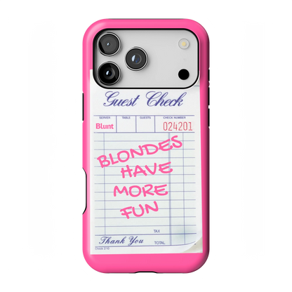 Blondes Have More Fun iPhone Case