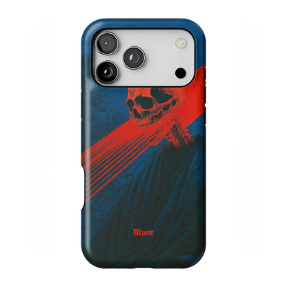 Crimson Slash iPhone Case