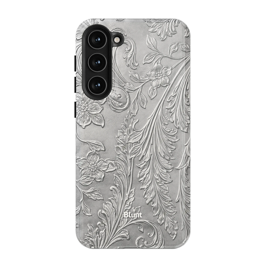 Tooled Silver Samsung Case