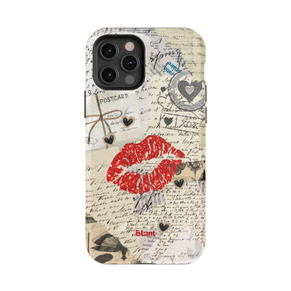 Vintage Kiss iPhone Case