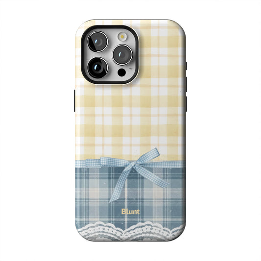Blue-Lemonplaid-iphone-case-iPhone 15 Pro Max-1