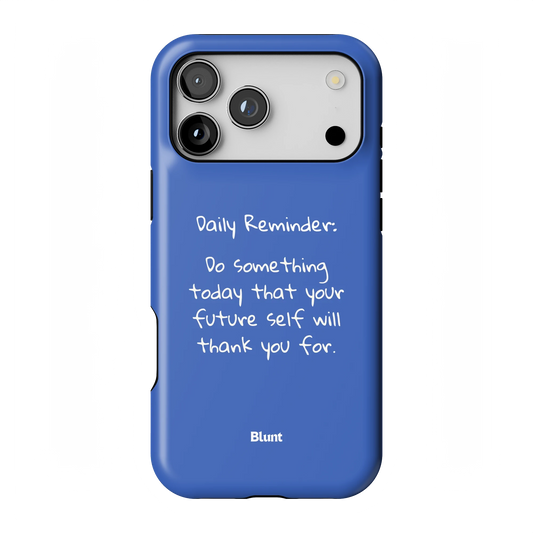Daily Reminder iPhone Case