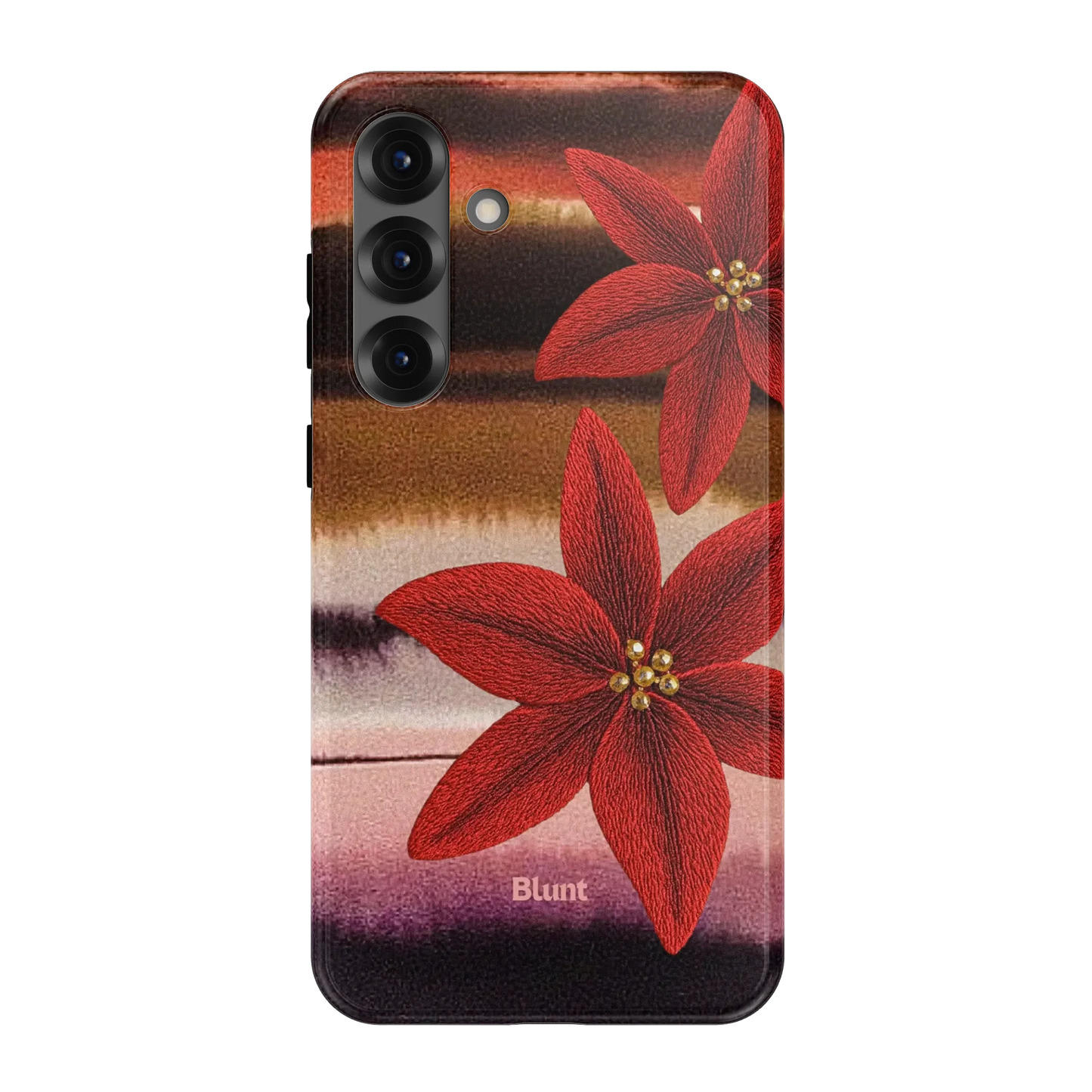 Crimson Bloom Samsung Case