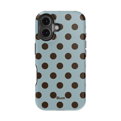Seafoam Dot iPhone Case