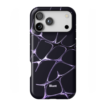 Violet Web iPhone Case