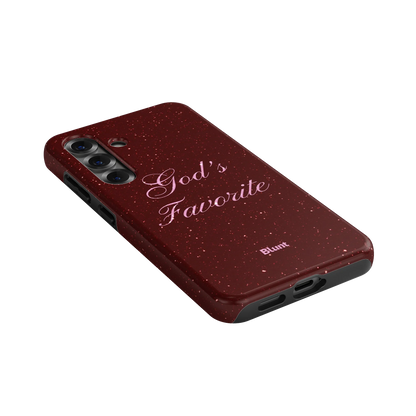 Gods Favorite Burgundy Samsung Case