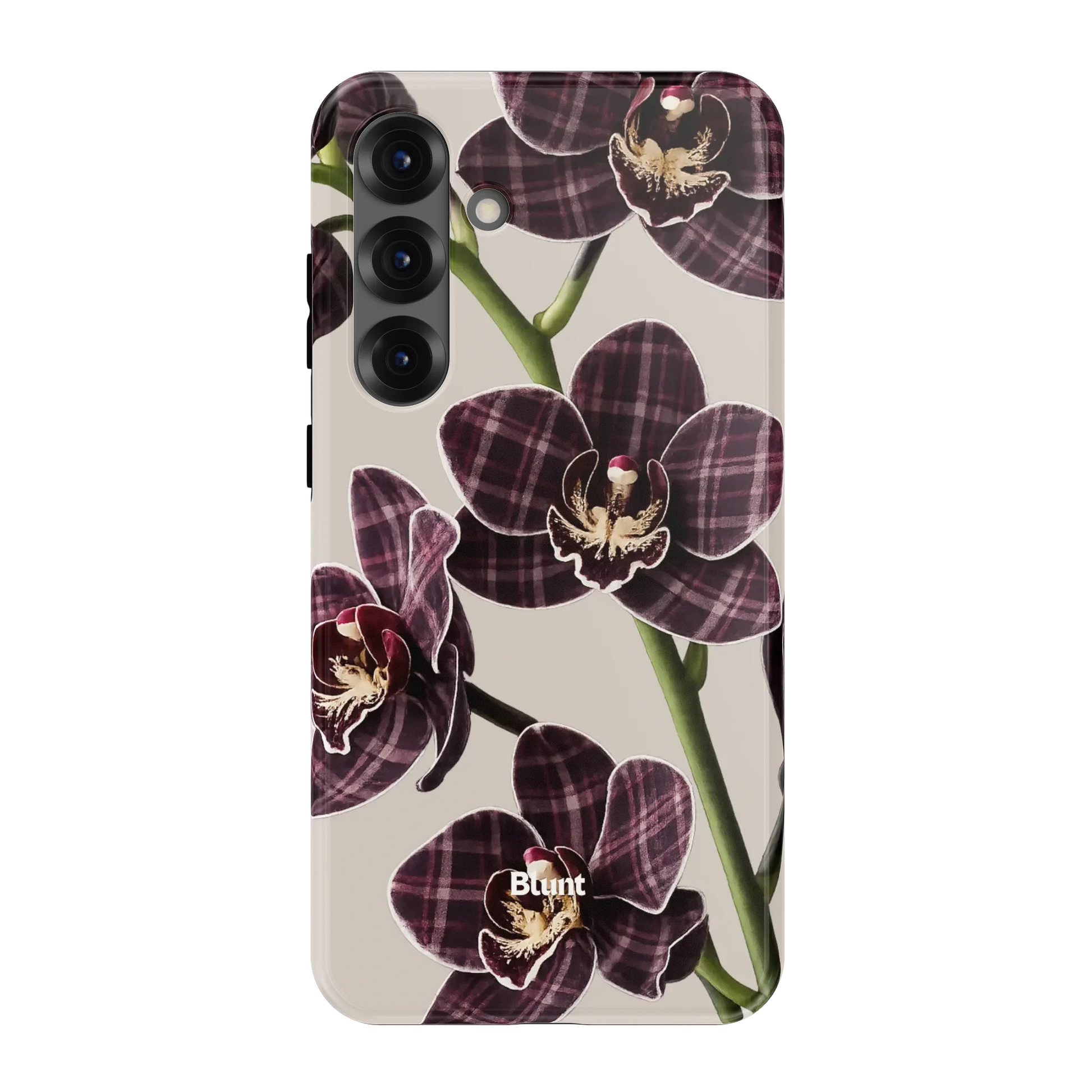 Petal-Plaid-samsung-case-Galaxy S25 Plus-1