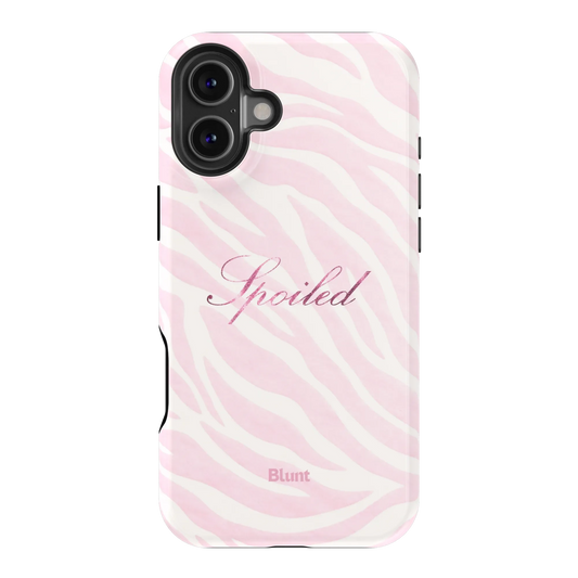 Spoiled Pink Zebra iPhone Case