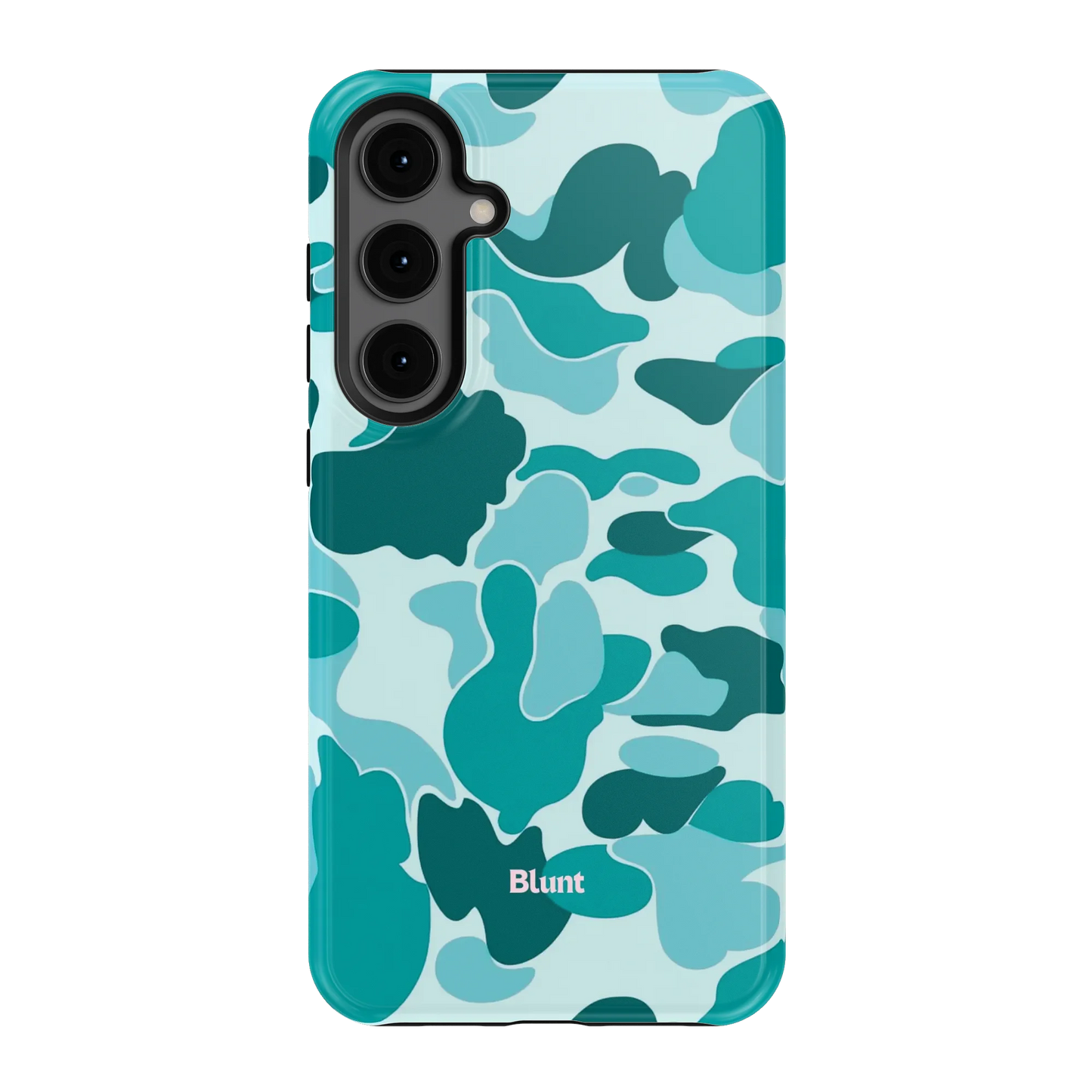 Aqua Camo Samsung Case