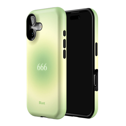 Orbit Green iPhone Case