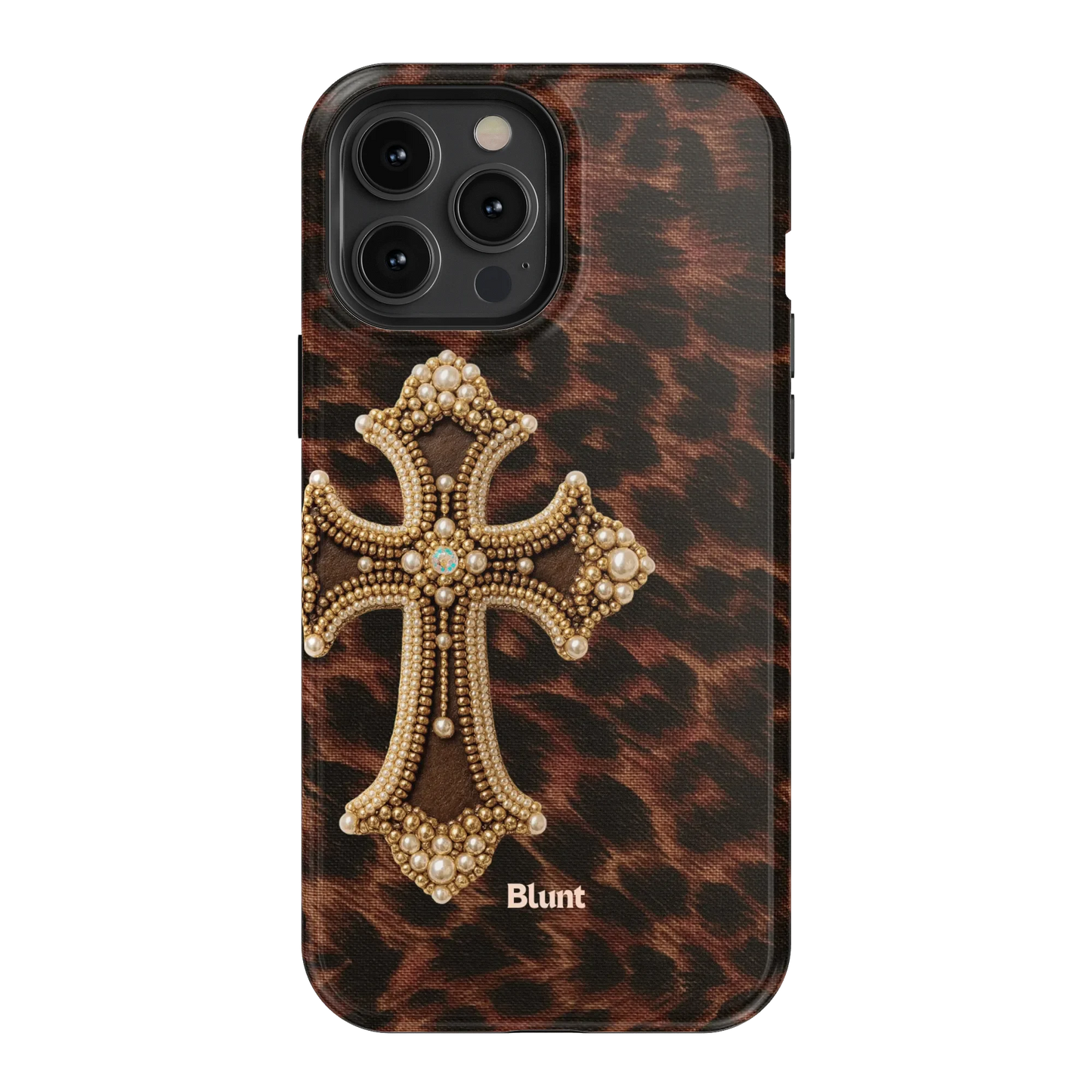 Bedazzled Cross iPhone Case