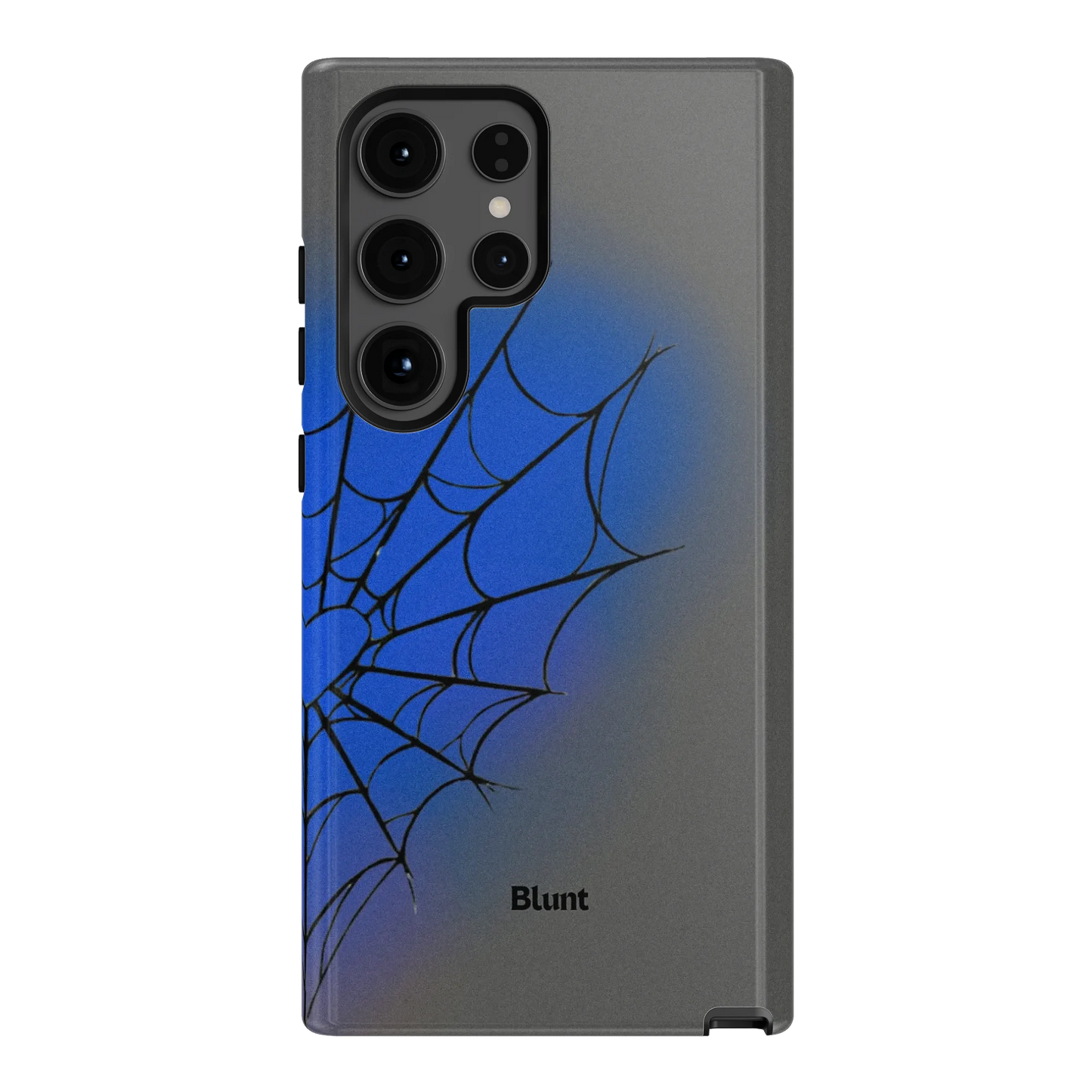 Grey Blue Web Samsung Case