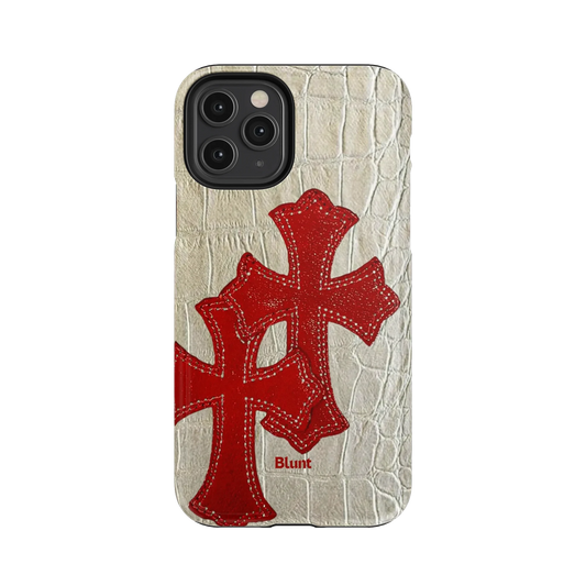 Crimson Creed iPhone Case