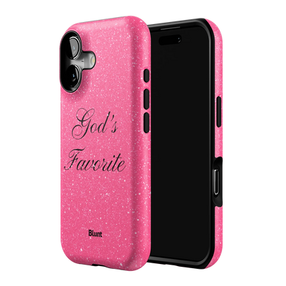 Gods Favorite Pink iPhone Case
