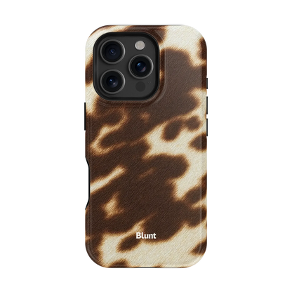Rustic Cowhide iPhone Case