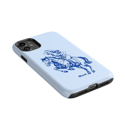 Blue-Lasso-Lady-iphone-case-iPhone 11-2