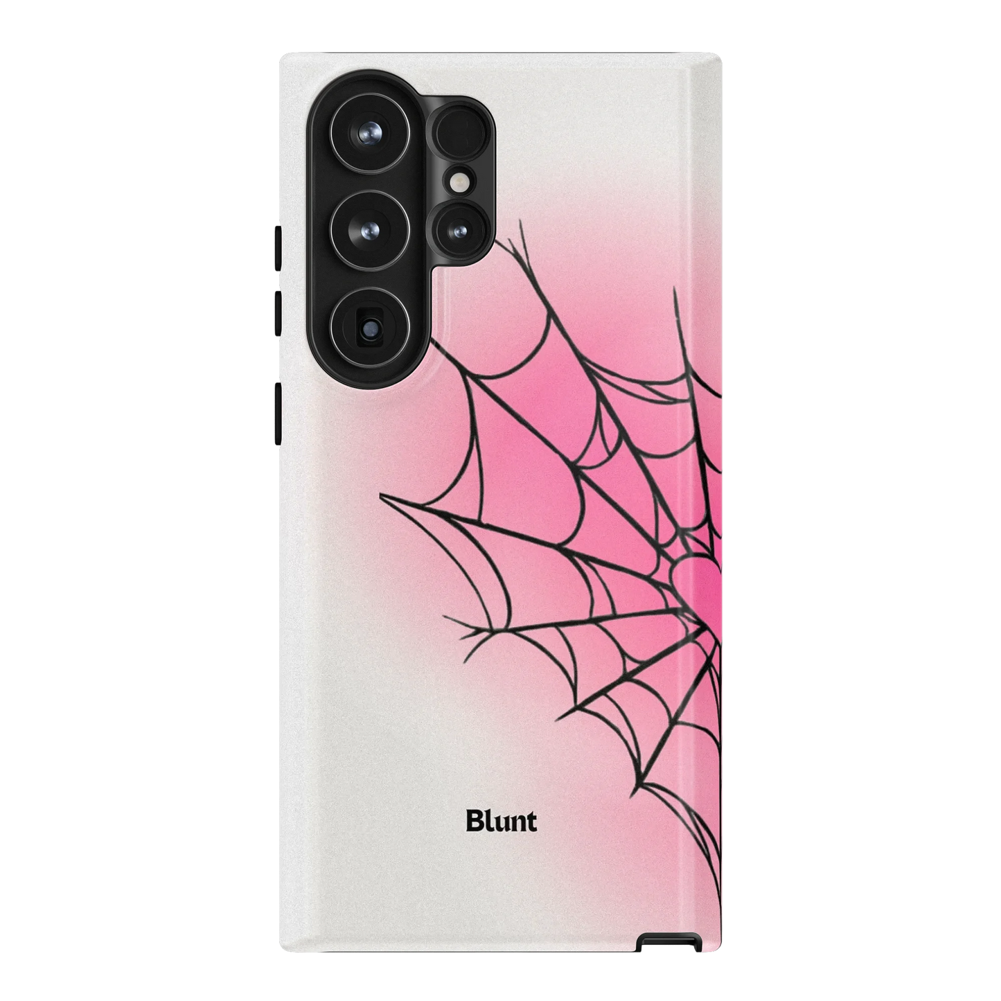 White Pink Web Samsung Case