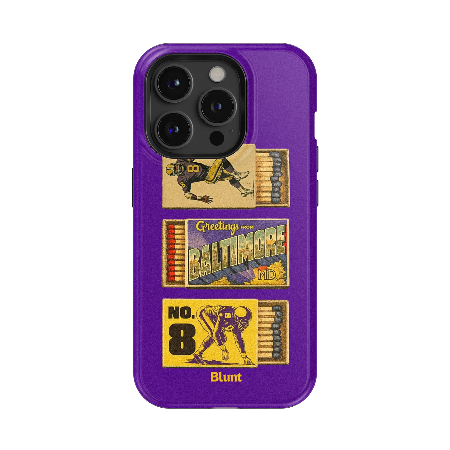 B'More Football iPhone Case