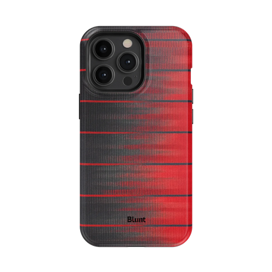 Crimson Stripe iPhone Case