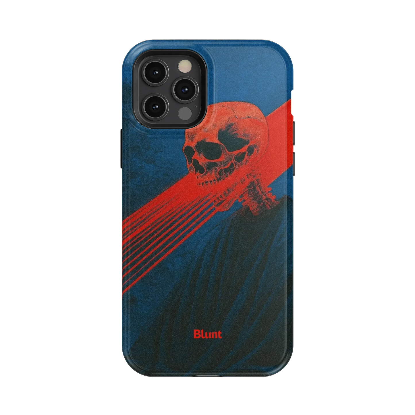Crimson Slash iPhone Case