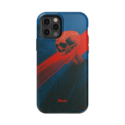 Crimson Slash iPhone Case