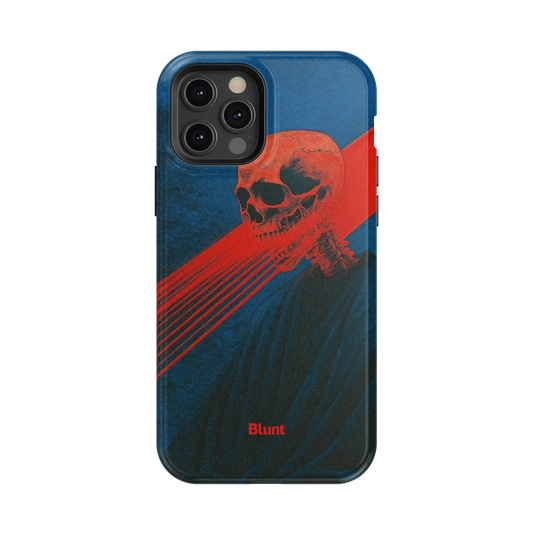 Crimson Slash iPhone Case