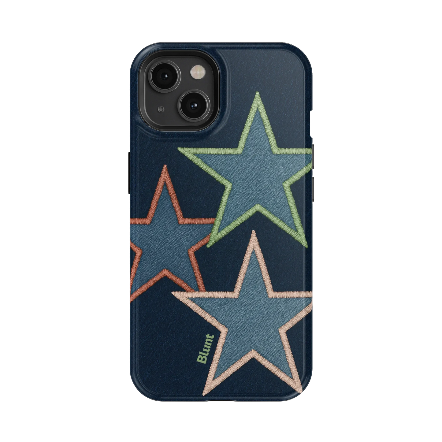 Neon Stars iPhone Case