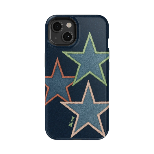 Neon Stars iPhone Case