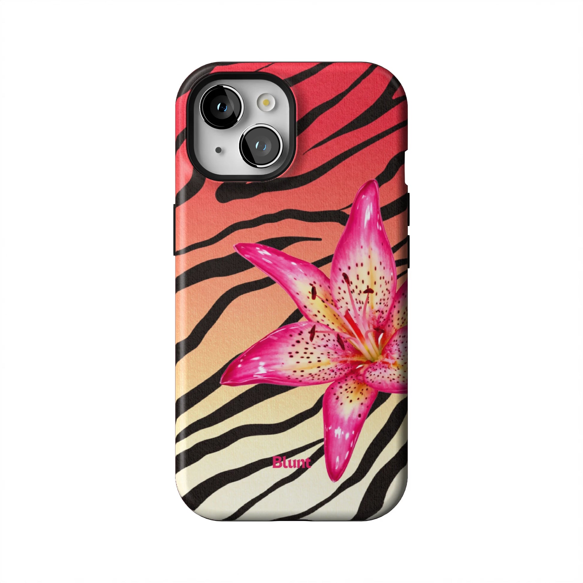 Striped-Lilly-iphone-case-iPhone 15-1