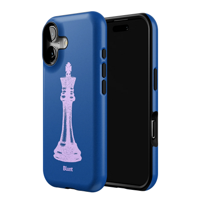 Royal Blue King iPhone Case