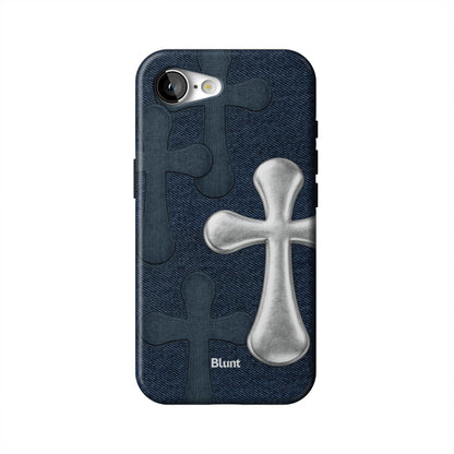 Silver-Patch-iphone-case-iPhone 16 E-1