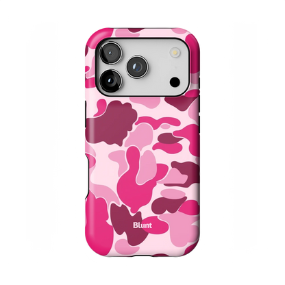 Pink Camo iPhone Case